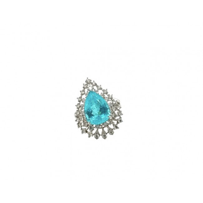 Anel Paraiba com Brilhantes
