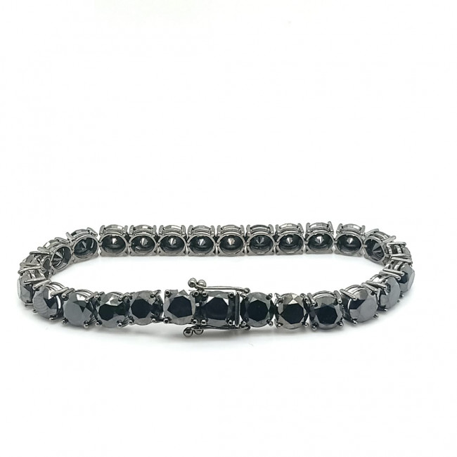 Pulseira Riviera Brilhante Black 