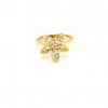 Anel Fancy Yellow Flor 