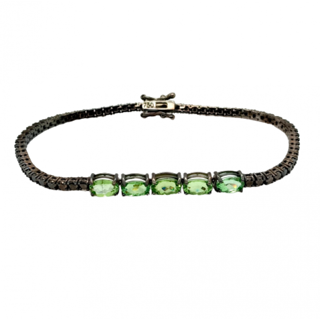 Pulseira Turmalina Verde