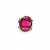 Anel de Rubelita com Brilhantes Black