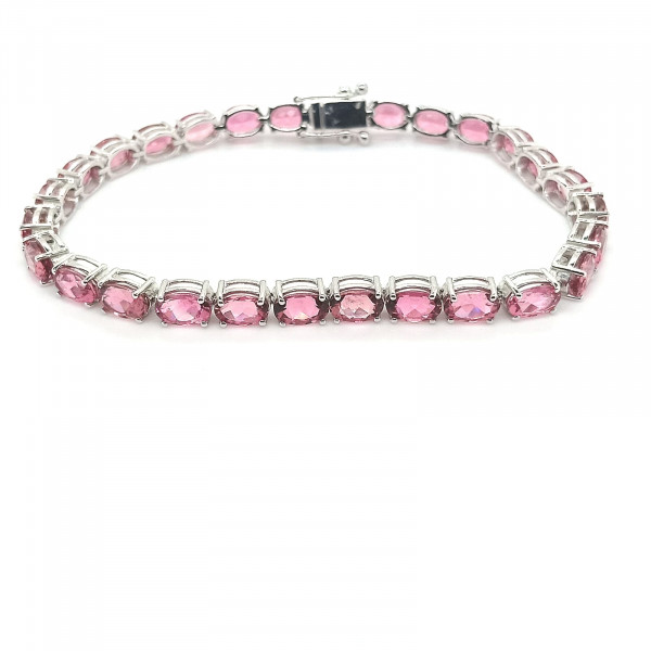 Pulseira Turmalina Rosa