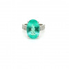 Anel de Paraiba com Brilhantes 
