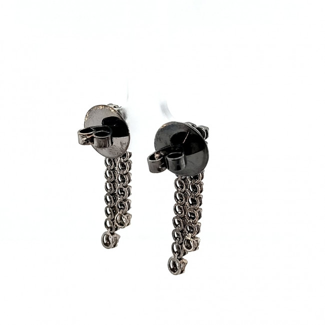 Brinco Cascata Brilhantes Mix 